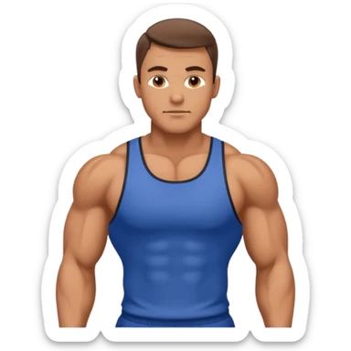 gym bro sticker