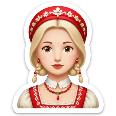 polish patriot woman poland sticker