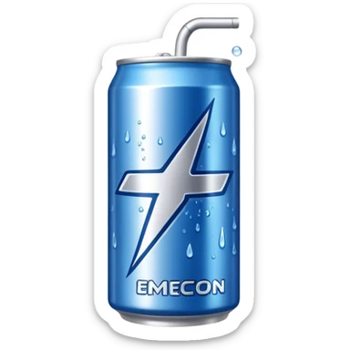 energy drink sticker