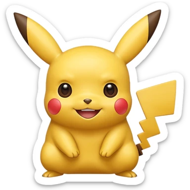 Pikachu ios sticker