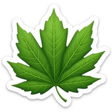 Leafpad sticker