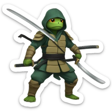 Tortue ninja sticker