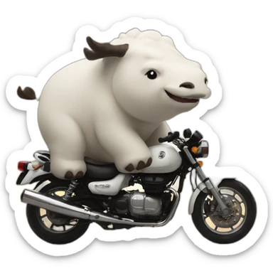 Appa flying byson  sticker