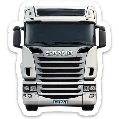 Scania v8 sticker