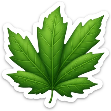 Leafpad sticker
