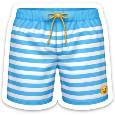 swim trunk sticker