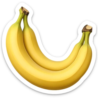 Funny banna sticker