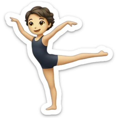 Ginnastica ritmica sticker