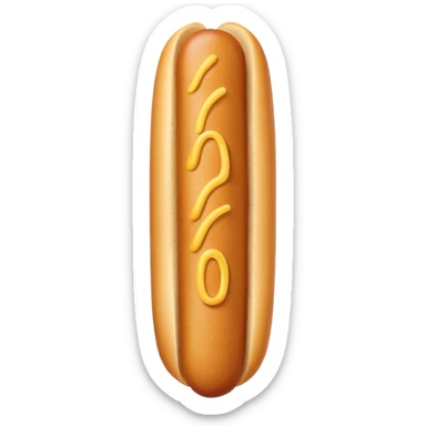 A korean corndog emoji sticker