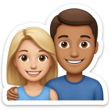 boyfriend and girlfriend  sticker