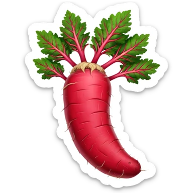 red horseradish sticker