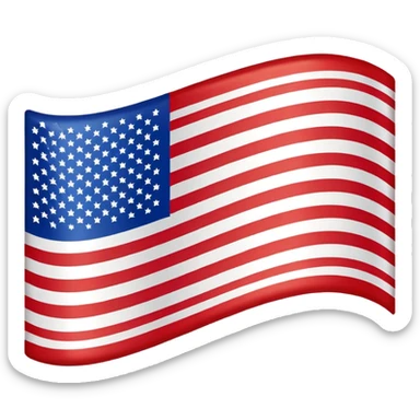bandera de usa sticker