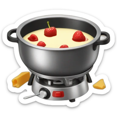 Fondue sticker