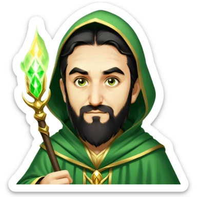 Verdant Wizard sticker