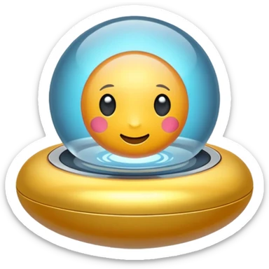 Petit flot trop mignon sticker