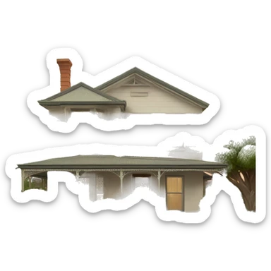 Australian House sticker