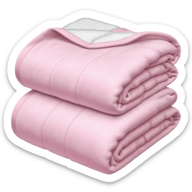 light pink blankets  sticker