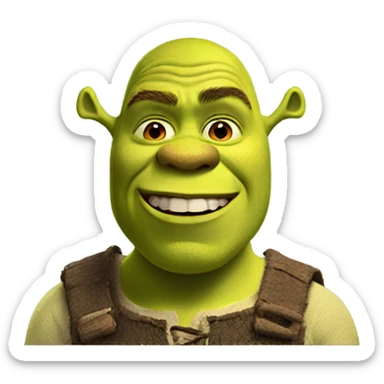 Shrek sticker