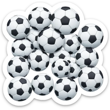 Create a soccer-themed sticker pack sticker