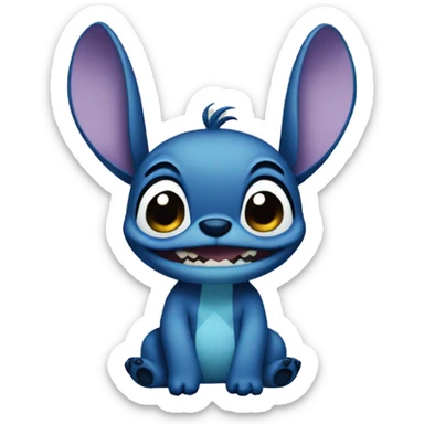 Stitch sticker