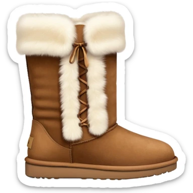 brown ugg boots sticker