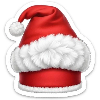 Christmas hat emoji sticker
