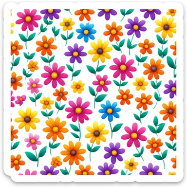 Flowers  sticker