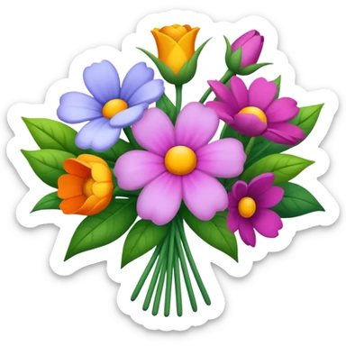 Buquê de flores sticker