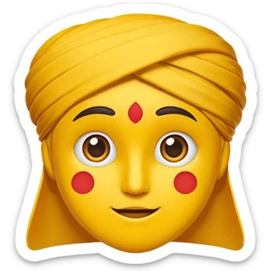 یک ایموجی با ترکیب روی هم رفته سه حرف اینگلیسی s i n sticker