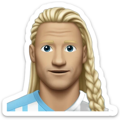 Eeling Haaland man city sticker