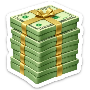 $1 million dollars sticker