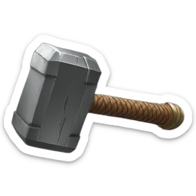 Thor Hammer Ragnarok sticker
