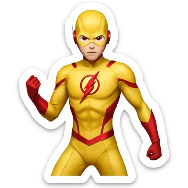 reverse flash sticker