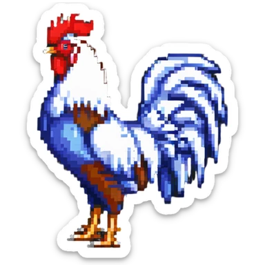 rooster sticker