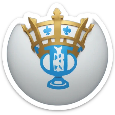 Le logo de l'Olympique de Marseille sticker