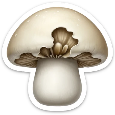 white mushrooms sticker
