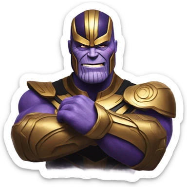 Thanos love thanos sticker