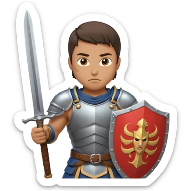 dnd 5e fighter sticker