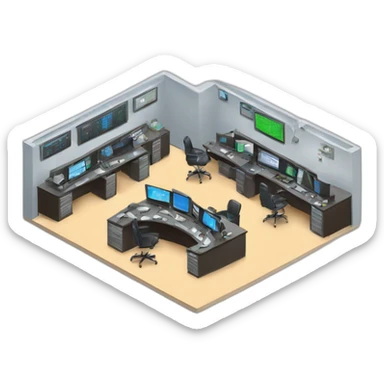 Financial Command Center sticker