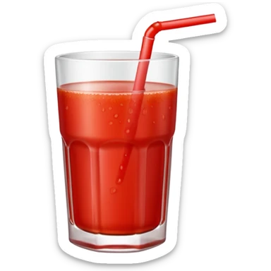 tomato juice sticker