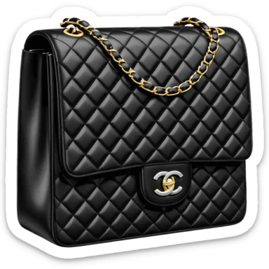 Chanel Diamonds are forever classic bag sticker