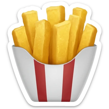 fish and chips sticker