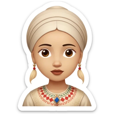 Cinematic Realistic Klapa Music Pop Culture Emoji, depicted with a soulful portrayal of traditional Croatian vocal music rendered with delicate textures and warm, cultural lighting. sticker