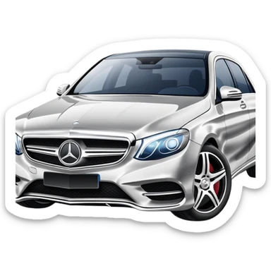 autopilot parking Mercedes Logo  sticker