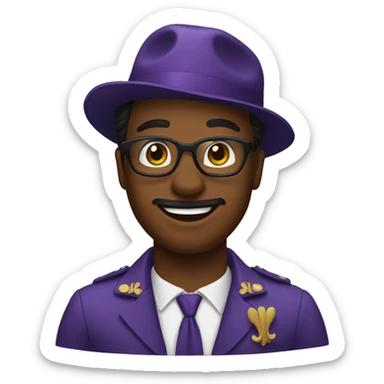 Flying to New Orleans sticker