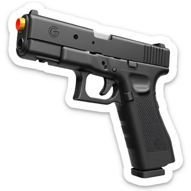 Gen 5 Glock with a Switch button on the back  sticker