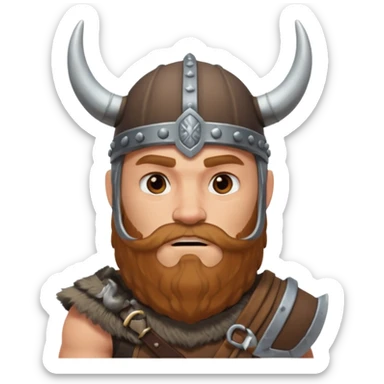 viking man sticker