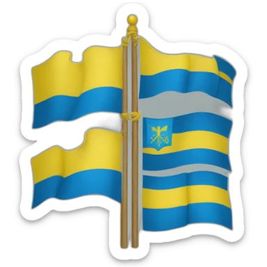 Flag of Ukraine sticker
