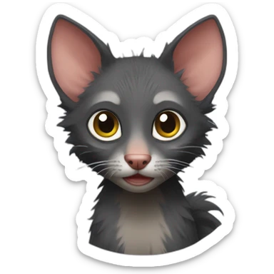 lykoi sticker