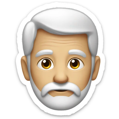 Père Noël Gross est mignon  sticker